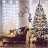 Afbeelding van Lichtgordijn - 200 LED's - warm wit - netvoeding - IP44 - 4,2 m - 8 programma's 1 Stuks [58901A] -