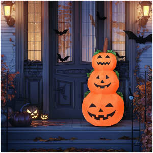 Afbeelding van Opblaasbare pompoen - 120 cm - IP44 - 3 LED - netstroom 1 Stuks [58060T] - 6863 7e89 469a b6af 74c862959e58