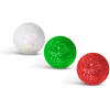 Afbeelding van Kerstbal ornament - glitter, polyfoam ballen - 20 mm - 2 soorten - 17 g / pak 1 Stuks [58644] - 6a5c fe53