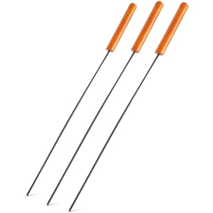 Afbeelding van BBQ Spies set - recht - 49,5 cm - 3 stuks per verpakking, houten handgreep [56289] - 6df8 acb2 47ef bf88
