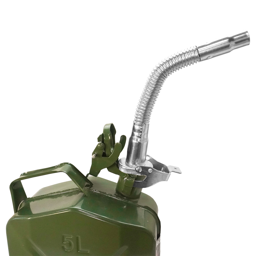 Afbeelding van Flexibele Giettuit Voor Metalen Jerrycan – Brandstof Giettuit Met Ventilatieopening – 27,5 Cm – Stalen