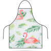 Afbeelding van Keuken schort - volwassen maat - 71 x 57 cm - Flamingo patroon [56174A] - 6f9d 3342 422a ad55 84750206f0fc 1