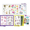 Afbeelding van Tijdelijke Tattoos Kinderen - Feeën en Pony's - 51 Stuks Tattoo Stickers Set [TY50275] - 75b2 febc 4cf0