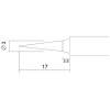 Afbeelding van Vervangtip 28922N Voor 28003 Soldeerstation - 2 Stuks Per Blister - Soldeerpunt Voor Soldeerbout Accessoire