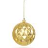 Afbeelding van Kerstdecoratie - Gouden kerstballen Ø73 mm - 6 stuks in unieke vormen - [58762A] - 7637 5c29 4f3d 846e