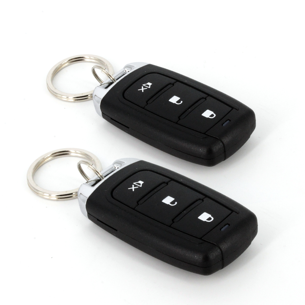 Afbeelding van Universele Centrale Vergrendeling Set met Afstandsbediening - 12V - Deuren & Koffer - Voor Pneumatische