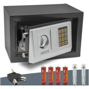 Afbeelding van Smart Safe Midi - Digitale Kluis met PIN-code - Compacte Beveiliging voor Waardevolle Bezittingen [55581] -