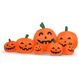 Afbeelding van Opblaasbare pompoen - 230 cm - IP44 - 9 witte LED's - 100 - 240V 1 Stuks [58067B] - 7ac6 0c0f 490f 9b5d