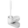 Afbeelding van Bewello - Luxe WC Borstel met Houder Hangend of Vrijstaand - Wit - met Plek voor Schoonmaakmiddel - Luxe