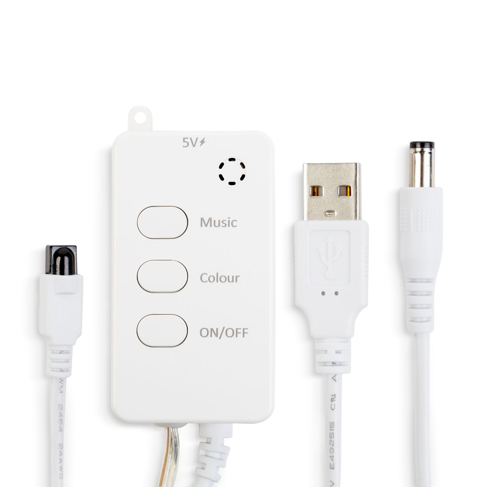 Afbeelding van Slimme verlichting - Gekleurd Sterren Lichtsnoer Kerstverlichting voor binnen of buiten - Smart met APP en