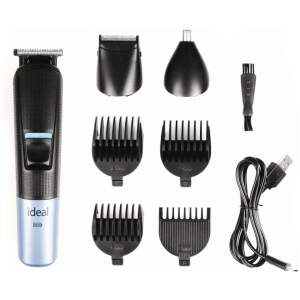 Afbeelding van IDEAL Draadloze Tondeuse Mannen Oplaadbaar - Draadloos Trimmer - Haartrimmer - Baardtrimmer Mannen - USB