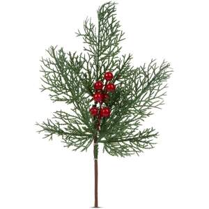 Afbeelding van Kerstdecoratie - dennentak met rode bessen - 35 cm 1 Stuks [58531] - 80ca 8552 4b15 857d f84828811cf1
