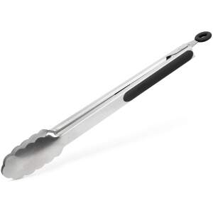 Afbeelding van Grill tang 34 cm roestvrij staal zwart anti-slip rubber greep barbecue keuken [56302] - 80fb 1076 4ff4 a858
