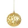 Afbeelding van Kerstdecoratie - Gouden kerstballen Ø73 mm - 6 stuks in unieke vormen - [58762A] - 81c9 179b 416f abb6