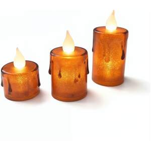 Afbeelding van LED-kaarsenset - warm wit - kunststof - 3 stuks / set 1 Stuks [58260B] - 8276 a19a 46a4 85c8 581dc55443fd