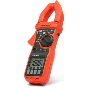 Afbeelding van Digitale AC/DC-Stroomtang - Compact En Ergonomisch - Spannings-, Stroom-, Weerstands- En Temperatuursmeting -