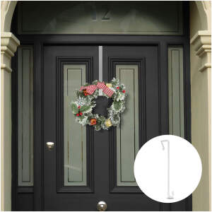 Afbeelding van Deurdecoratiehouder - 35 cm - kunststof - transparant 1 Stuks [58951] - 8433 b566 4cbc a622 cdb3a7c918be 1