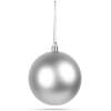 Afbeelding van Kerstdecoratie - Zilveren kerstballen Ø73 mm - 6 stuks in unieke vormen - [58762B] - 85ce 80aa 4181 802e