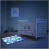 Afbeelding van Bewello - Kleine Lichtgevende GLOW in the DARK Kleed - 60 x 40 cm - Vloerkleedje - Mat - Kleedje voor op de