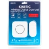 Afbeelding van Digitale batterijloze en draadloze deurbel - Kinetisch - wit - blauwe LED 1 Stuks [55331WH] - 87db db13 40f8