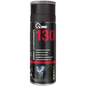 Afbeelding van Reflecterende Verf Spray - 400ml - Acryl Met Glasbolletjes - Extra Zichtbaarheid - Voor Fiets Motor Helm