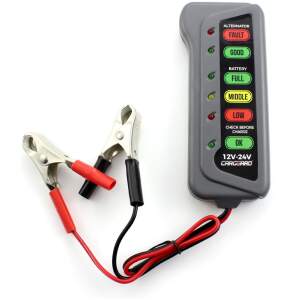 Afbeelding van Accu en Generator Tester 12-24V met LED Indicator voor Auto, Eenvoudig in Gebruik [55776] - 8a17 3dc4 4bf2