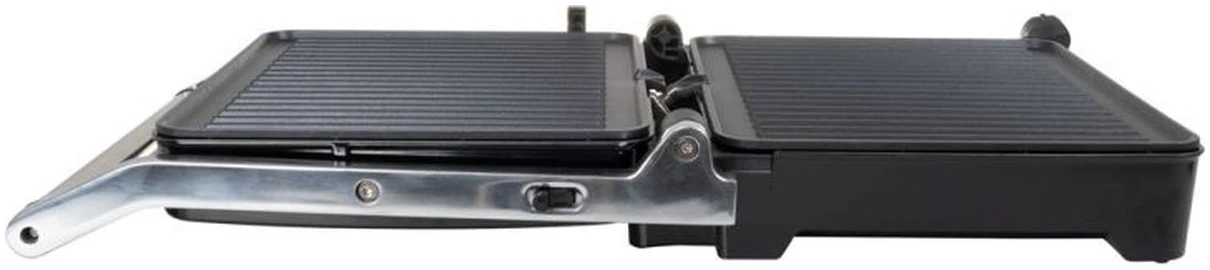 Afbeelding van Eldom GK170 Contactgrill – 2000W RVS – Dubbele Grillfunctie – 30x25 cm – Antiaanbak /
