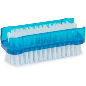 Afbeelding van Nagelborstel 2 stuks - Sterke Haren, Blauw & Wit | Handborstel voor Nagelreiniging en Hygiëne [57144B] -