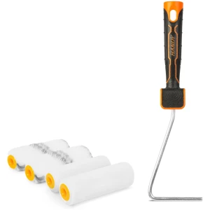 Afbeelding van Verfrollerset - 2 + 2 stuks roller + as 1 Stuks [11181] - 8dfc ba25 4339 a4ab 6a44d71d4542 1
