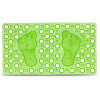 Afbeelding van Antislip badmat groen - siliconen mat met voetprint [57365GR] - 9028 9209 4135 a5e3 e3fe8756c4b9 1
