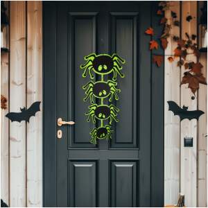 Afbeelding van Halloween decoratie - spin - ophangbaar - vilt - 63 x 32 cm 1 Stuks [56557B] - 92e1 7683 4bad aa33