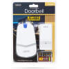 Afbeelding van Kinetische draadloze deurbel - Batterijloos - 36 melodieën - 3 volume-standen - IP44 - Bereik 100 m - Wit
