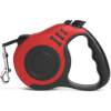 Afbeelding van Automatische Hondenriem 3 m - Rood - Compact - Met Remsysteem - Huisdier Rollijn - Kauwbestendig [60066C] -