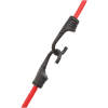 Afbeelding van Professionele Elastische Snelbinders Rood 60 cm x 8 mm - 2 Stuks, Max. 50 kg Belastbaarheid [55761B] - 96c1