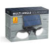 Afbeelding van Solar wandspot met draaibare kop - 2x COB LED - 500 lumen, 8W - IP65 waterdicht - bewegingssensor - 360°