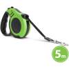 Afbeelding van Automatische Hondenriem 5 m - Groen - Met Remsysteem - Antislip & Kauwbestendig - Huisdierlijn [60067A] -