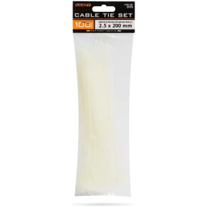 Afbeelding van Kabelbinders & Tie-wraps - Nylon Zip-Ties, Bundelbandjes 100 Stuks [05426] - 989f 2a4e 4c6b 9778