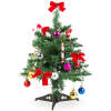 Afbeelding van Kunstkerstboom set van kunststof – Mini kerstboom 40 cm met decoraties – Tafelkerstboom voor huis en