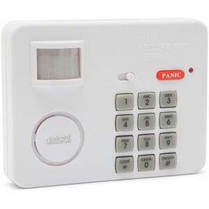 Afbeelding van Bewegingssensor alarm - met PIN-beveiliging - 100 dB - 5m bereik PIR bewegingsmelder - batterijgevoed -