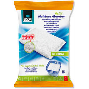 Afbeelding van Bison AirMax Ontvochtiger Navulling - Neutraal - 450g - Tegen Condens & Schimmel - Voor 30 m³ - Tot 3