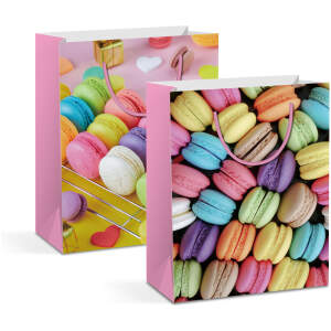 Afbeelding van Cadeauzakje - papier - 265 x 127 x 330 mm - 2 soorten / verpakking 12 Stuks [58310] - 9d2a bf6c 40f5 be68