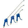 Afbeelding van Pneumatische persluchtblaaspistolen set - 3-delig - blaaspistool, luchtpistool, compressorblaas, nozzels