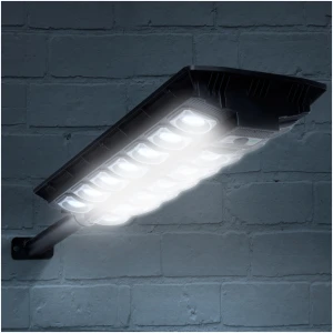 Afbeelding van Solar wandspot met 520 SMD LED’s - 3000 lumen, 20W - 4500 mAh accu - IP65 waterdicht - bewegingssensor -