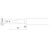 Afbeelding van Vervangtip 28921N Voor 28003 Soldeerstation - 2 Stuks Per Blister - Soldeerpunt Voor Soldeerbout Accessoire