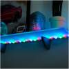 Afbeelding van LED-strip multicolor - 1 m - RGB SMD - zelfklevend - op 3×AA batterijen - sfeerverlichting zonder