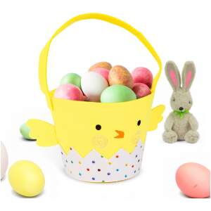 Afbeelding van Paasdecoratie - Kuiken in mandje - 18 x 16 cm - Geel 1 Stuks [CMK-7831] - a3a6 dfc3 408c 9eaa 19a743dbea2c