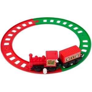 Afbeelding van Kersttrein - opwindbaar - rood / groen - 20 cm 1 Stuks [58564] - a448 f496 4cd5 ad5b d1d77837a594