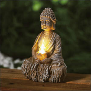 Afbeelding van Solar Boeddha - 1 LED - 12,5 x 8,5 x 19 cm - 2 soorten 1 Stuks [11269] - a514 6858 4ba5 a86b 7344a19446d8