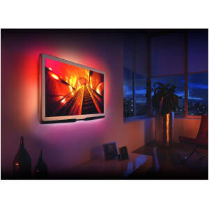 Afbeelding van USB RGB LED-strip set - voor 24-38″ TV - 4-delig - afstandsbediening - 5V - SMD 5050 - IP20 - zelfklevend