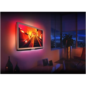 Afbeelding van USB RGB LED-strip set - voor 24-38″ TV - 4-delig - afstandsbediening - 5V - SMD 5050 - IP20 - zelfklevend